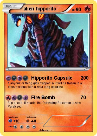 Pokemon alien hipporito