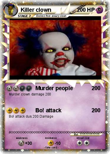 Pokemon Killer clown