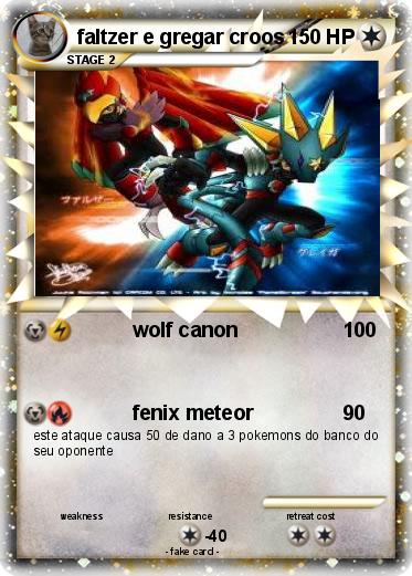 Pokemon faltzer e gregar croos