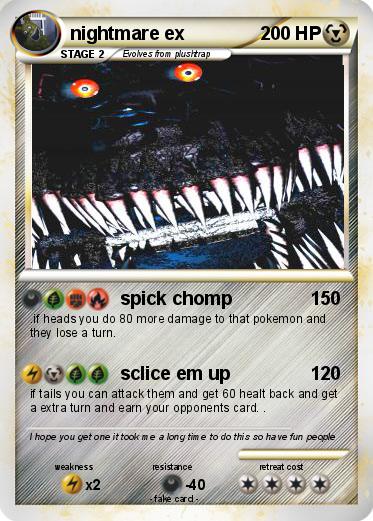 Pokemon nightmare ex