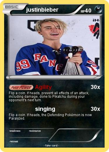 Pokemon justinbieber