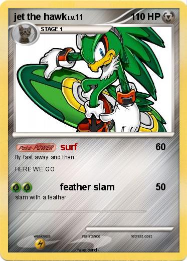 Pokemon jet the hawk