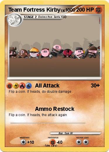 Pokemon Team Fortress Kirby