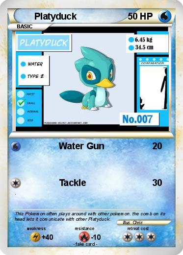 Pokemon Platyduck