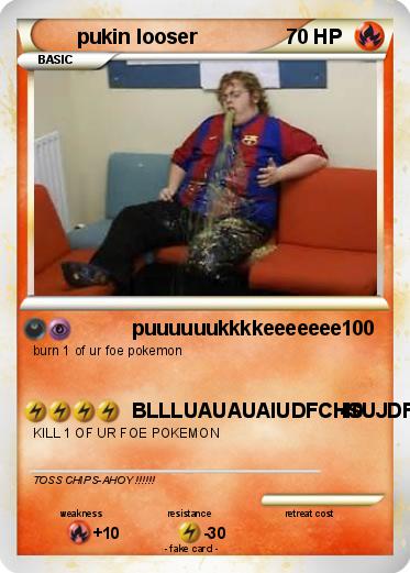 Pokemon pukin looser