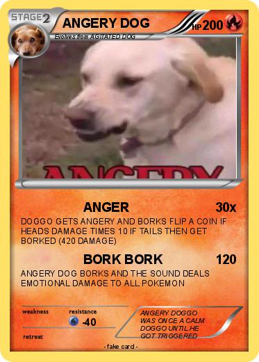 Pokemon ANGERY DOG