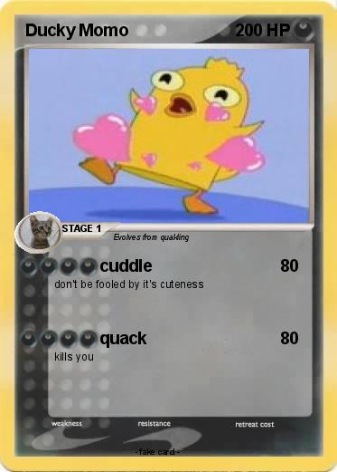 Pokemon Ducky Momo