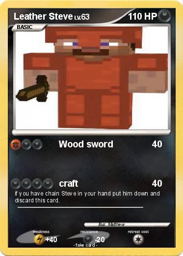 Pokemon Leather Steve