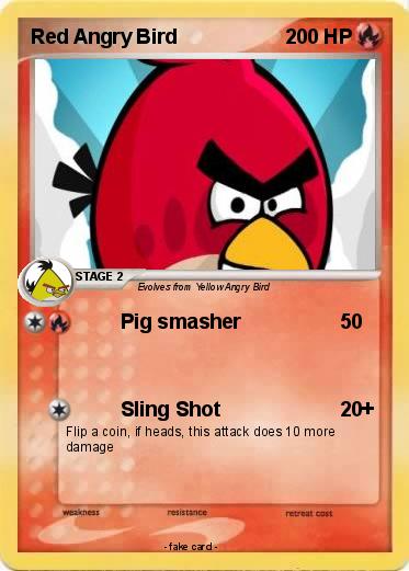 Pokemon Red Angry Bird