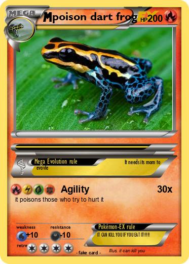 Pokemon poison dart frog