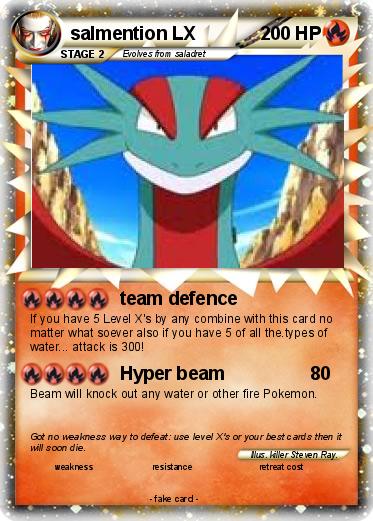 Pokemon salmention LX