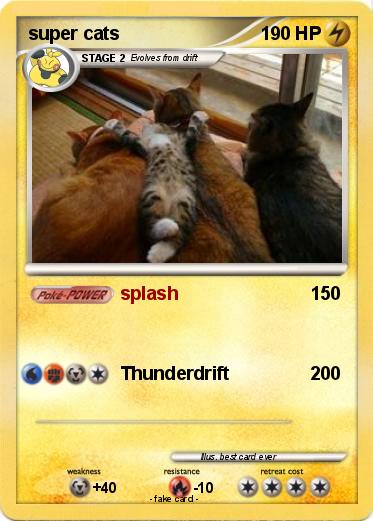 Pokemon super cats