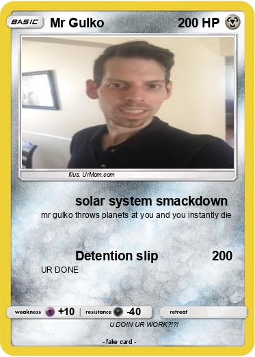 Pokemon Mr Gulko