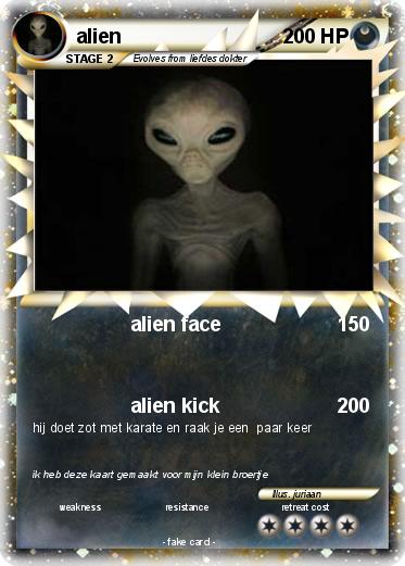 Pokemon alien