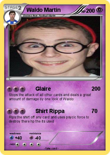 Pokemon Waldo Martin