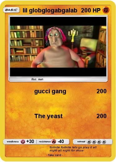 Pokemon lil globglogabgalab