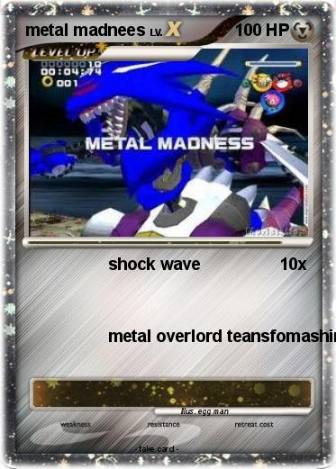 Pokemon metal madnees