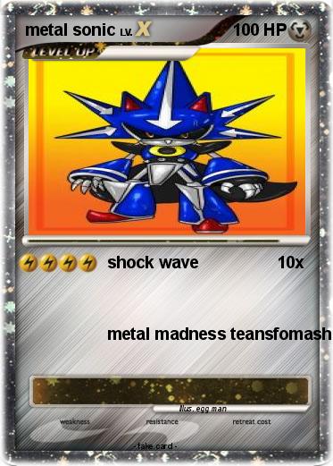 Pokemon metal sonic