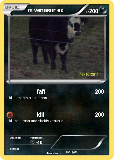Pokemon m venasur ex