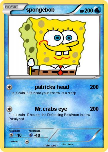 Pokemon spongebob