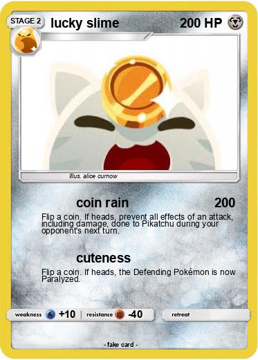 Pokemon lucky slime