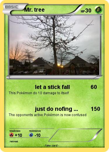 Pokemon Mr. tree