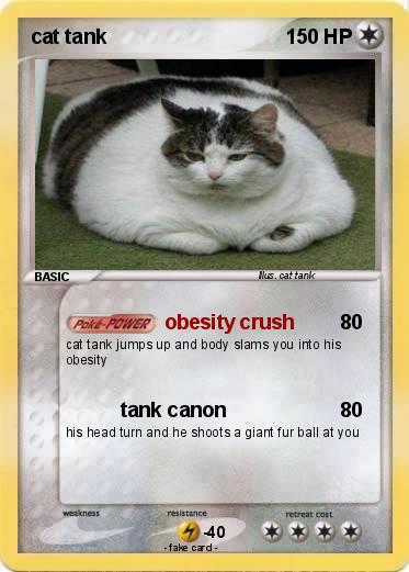 Pokemon cat tank