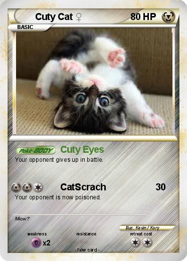Pokemon Cuty Cat ♀