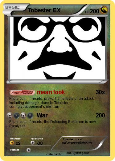Pokemon Tobester EX