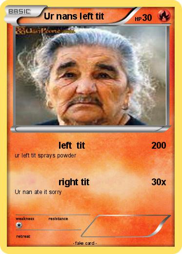 Pokemon Ur nans left tit