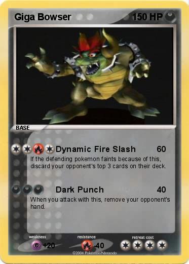 Pokemon Giga Bowser