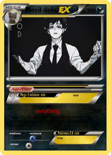Pokemon evil deku