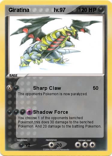 Pokemon Giratina                lv.97