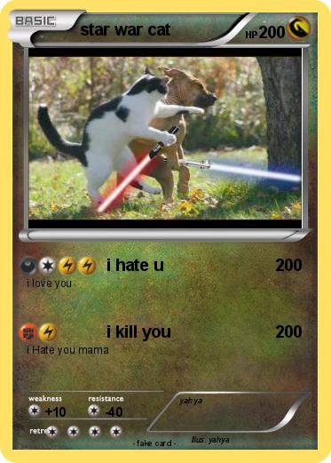 Pokemon star war cat