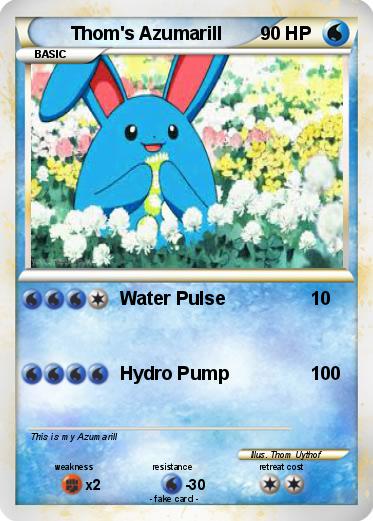 Pokemon Thom's Azumarill