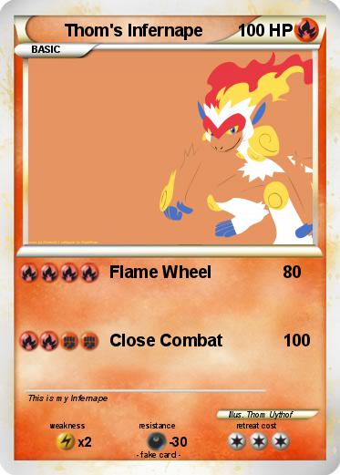 Pokemon Thom's Infernape