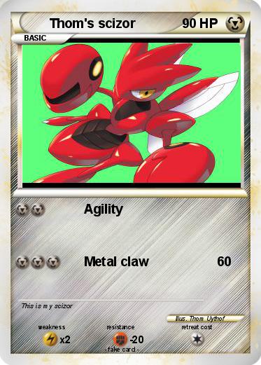 Pokemon Thom's scizor