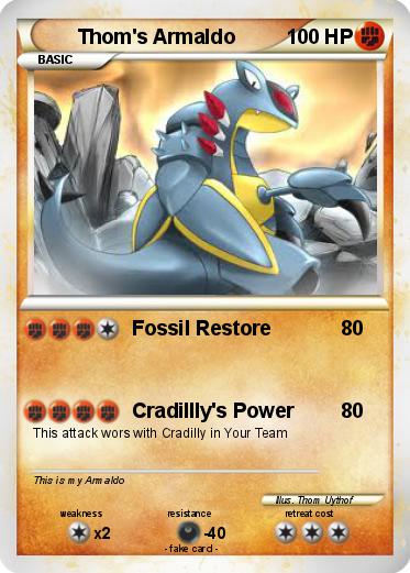 Pokemon Thom's Armaldo