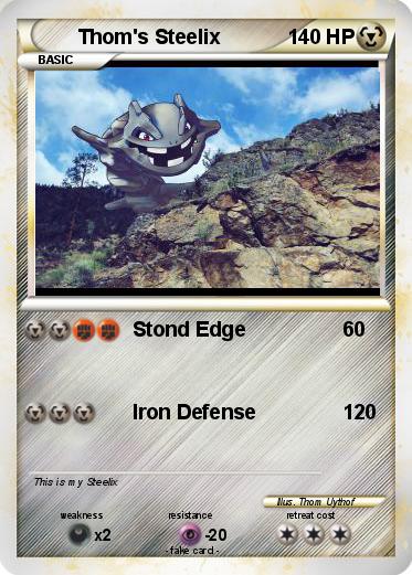 Pokemon Thom's Steelix