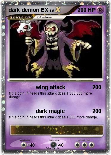 Pokemon dark demon EX
