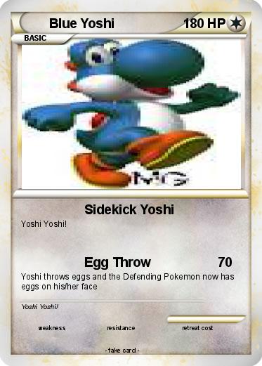 Pokemon Blue Yoshi