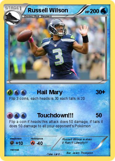 Pokemon Russell Wilson