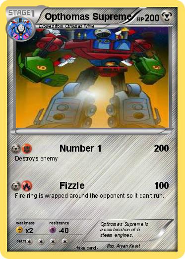 Pokemon Opthomas Supreme