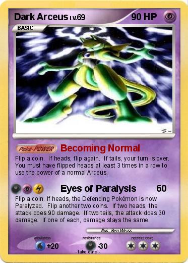 Pokemon Dark Arceus