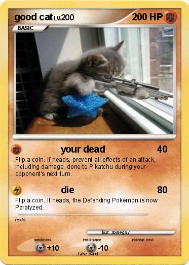 Pokemon good cat