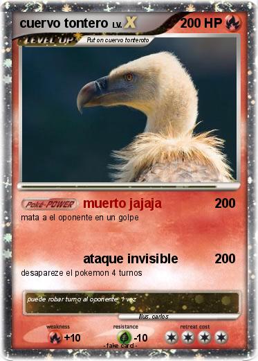Pokemon cuervo tontero