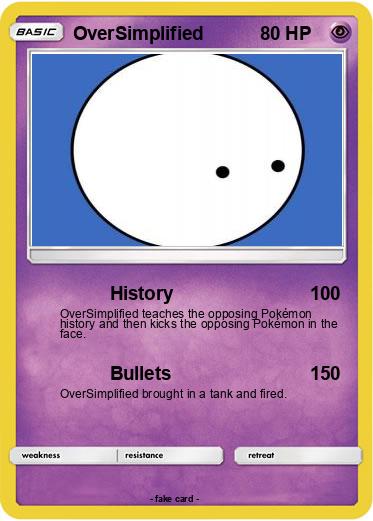 Pokemon OverSimplified