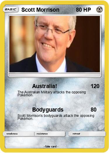 Pokemon Scott Morrison