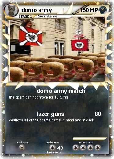 Pokemon domo army