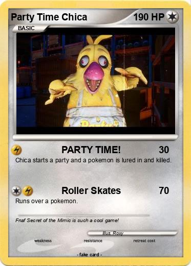 Pokemon Party Time Chica